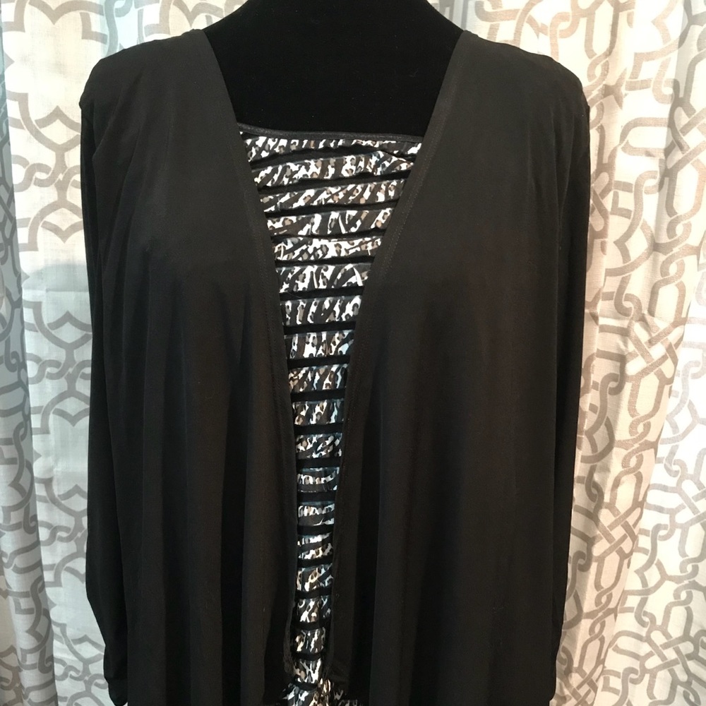 STYLE & CO Dressy blouse size L